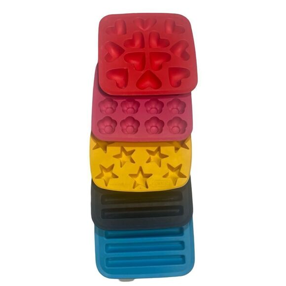IKEA Multicolor Silicone Baking Molds *SET** - Picture 2 of 2